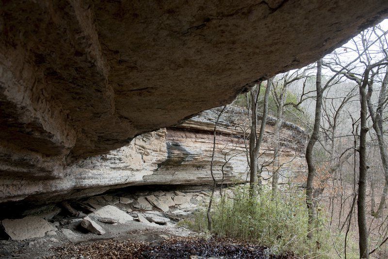 Ozark bluffs preserve stories about first residents